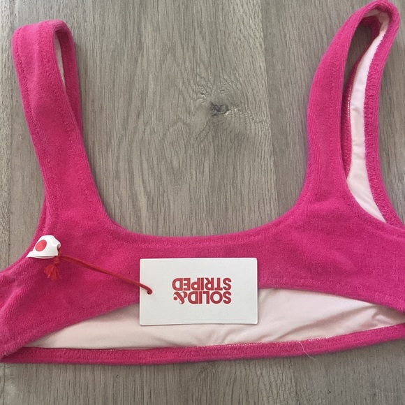 Solid & Striped Bikini Top - Picture 3 of 3